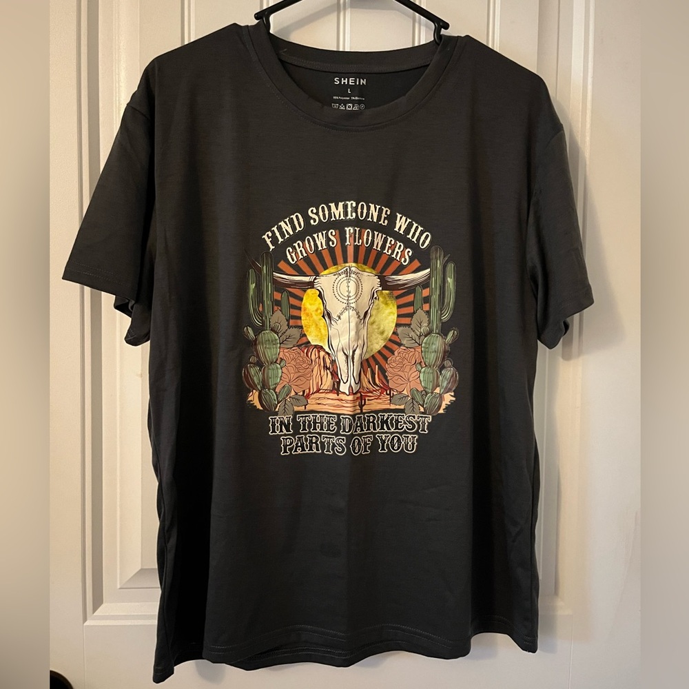 Shein Zach Bryan T-shirt